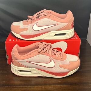Nike Women's Sneakers in Coral and White